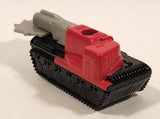 1998 Hasbro Universal City Studio Dreamworks Small Soldiers Buzzsaw Tank Black Red Silver Die Cast Toy Car Vehicle