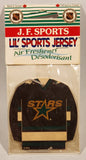 J. F. Sports Lil' Sports Jersey Hanging Car Air Freshener Desodorisant Dallas Stars New in Package