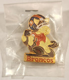 Ace NFL Denver Broncos Thunder Mascot Enamel Metal Lapel Pin
