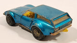 Vintage 1975 Lesney Products Matchbox Super Kings K-55 Caper Cart Blue Die Cast Toy Car Vehicle with Opening Doors