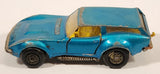 Vintage 1975 Lesney Products Matchbox Super Kings K-55 Caper Cart Blue Die Cast Toy Car Vehicle with Opening Doors