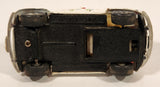 Volkswagen Beetle Bug #68 White with Paw Prints Pull Back Die Cast Toy Car Vehicle with Opening Doors