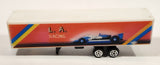 Summer S8567 L. A. Racing Semi Container Trailer White Plastic Die Cast Toy Car Vehicle