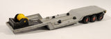 Majorette Flat Bed Semi Trailer Grey 1/87 Scale Die Cast Toy Car Vehicle
