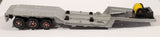 Majorette Flat Bed Semi Trailer Grey 1/87 Scale Die Cast Toy Car Vehicle