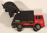 Maisto Tonka Garbage Disposal Truck Red and Black Die Cast Toy Car Vehicle