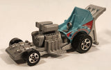 2002 Hot Wheels Happy Birthday Baby Boomer Light Blue Die Cast Toy Car Vehicle