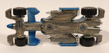2002 Hot Wheels Spectraflame II Jet Threat 3.0 Spectraflame Blue Die Cast Toy Car Vehicle