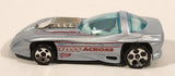 1999 Hot Wheels Classic Games Silhouette II Light Metallic Grey Blue Die Cast Toy Car Vehicle