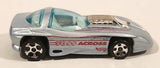 1999 Hot Wheels Classic Games Silhouette II Light Metallic Grey Blue Die Cast Toy Car Vehicle