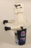 1997 Taco Bell Pepsi LucasFilm Star Wars Stormtrooper Plastic Drink Cup with Topper Lid