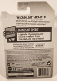 2018 Hot Wheels Legends Of Speed '16 Cadillac ATS-V R Black Die Cast Toy Car Vehicle New in Package