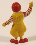 Vintage 1985 McDonald's Ronald McDonald Waving 2 3/4" PVC Toy Figure