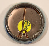 Charlie Chaplin Light Blue 1" Round Button Pin