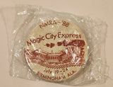 NMRA '88 Magic City Express Brimingham Alabama 2 1/4" Round Button Pin New in Bag