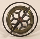 Vintage 1950s Chandler Mfg. Co. The Hurst Gyroscope Educational And Instructive Scientifically Design Metal Toy with Partial Box