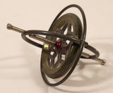 Vintage 1950s Chandler Mfg. Co. The Hurst Gyroscope Educational And Instructive Scientifically Design Metal Toy with Partial Box