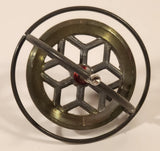 Vintage 1950s Chandler Mfg. Co. The Hurst Gyroscope Educational And Instructive Scientifically Design Metal Toy with Partial Box