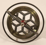 Vintage 1950s Chandler Mfg. Co. The Hurst Gyroscope Educational And Instructive Scientifically Design Metal Toy with Partial Box