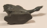Vintage Grey Duck 1 1/4" Plastic Toy Figure