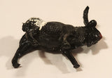 Vintage Black Goat 1 1/2" Plastic Toy Figure