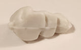 Vintage White Baby Bunny 1/2" Plastic Toy Figure