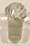 Twisted Clear Glass Bottle Stopper