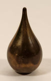 Vintage Tear Drop Shaped 1 3/4" Brass Drawer Knob Handle