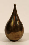 Vintage Tear Drop Shaped 1 3/4" Brass Drawer Knob Handle