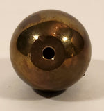 Vintage Tear Drop Shaped 1 3/4" Brass Drawer Knob Handle