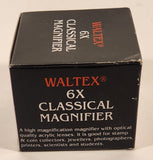 Waltex 6X Classical Magnifier Model 7555 New in Box