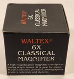 Waltex 6X Classical Magnifier Model 7555 New in Box