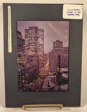 Vintage Foto Carsten Vancouver B.C. Nightscene Downtown Montreal 4 3/4" x 6 1/2" Photograph