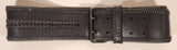Linea Pelle C052F2 Genuine Leather 2 3/4" x 36" Black Belt