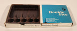 Vintage 1972 The Randers Miniline Double 5 Game In Box