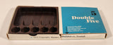 Vintage 1972 The Randers Miniline Double 5 Game In Box