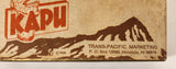 Vintage 1958 Trans-Pacific Marketing Honolulu Hawaii The Hawaiian Card Game Kapu In Box with Sleeve