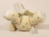 2000 American Diabetes Association Plushland White Bunny Rabbit with Mint Green Bow 7" Stuffed Plush Toy New with Tags
