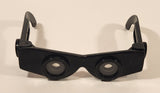 Vintage The Spectator No 520 Toy Magnifying Binocular Glass Black Plastic Made in Hong Kong