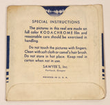 Vintage 1948 Sawyer's View-Master XM-2 The Christmas Story Part II The Shepherds Picture Reel in Sleeve