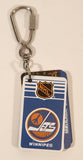 Vintage 1983 Souhaits Renaissaince Inc. NHL NHLPA Winnipeg Jets Ice Hockey Players Flip Book Keychain Key Ring