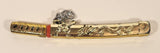 Dragon Samurai Sword in Sheath 4 1/4" Metal and Plastic Keychain