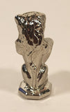 Vintage Lion Holding Castle Crest Shield Letter F 1 5/8" Heavy Metal Figurine Letter Stamp