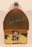 2003 Vandor King Features Syndicate Betty Boop It's Showtime! Boop-oop-a-doop Dome Tote Tin Metal Lunch Box
