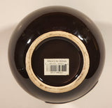 My Life Savings Dark Brown Ceramic Coin Bank With Cork Plug Lid