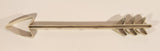White Painted Rustic Look 18" Metal Arrow Wall Art Hanging