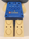 2013 Lego Kids Legend of Chima Laval Lion with Cape Character 10 1/2" Tall Plastic Digital Alarm Clock