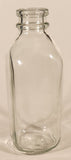 Avon Dairies 12985 Clear Glass Milk Bottle
