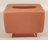 Cell Phone Holder Television Shaped Pink and White Plastic Tissue Napkin Box