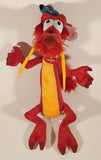 Disney Store Mulan Mushu Red Dragon 15" Tall Stuffed Plush Toy